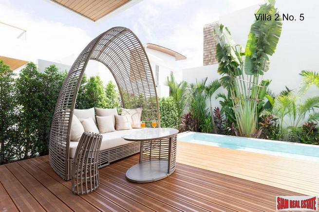 New Ultra Modern Three Bedroom Private Pool Villa for Rent In Rawai