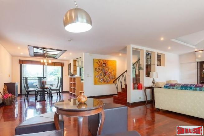 Kiarti Thanee City Mansion Townhouse | 195 sqm Three Bedroom, Three Bath + Maids Room Near Pool for Rent