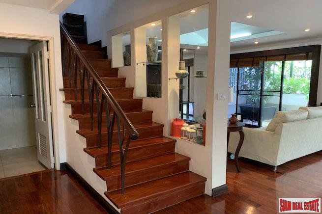Kiarti Thanee City Mansion Townhouse | 195 sqm Three Bedroom, Three Bath + Maids Room Near Pool for Rent
