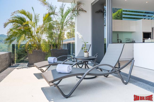 Layan Sea View Residences | Beautiful Panoramic Ocean Views from this 2+1 Bedroom Pool Villa for Rent