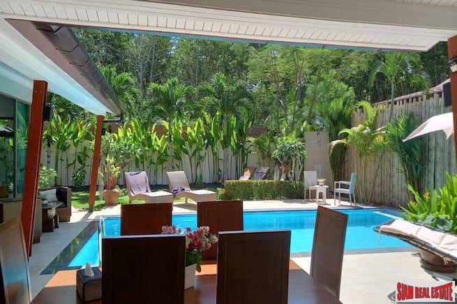 Bamboo Garden Villa | Sunny & Spacious Three Bedroom House with Private Swimming Pool for Rent in Rawai