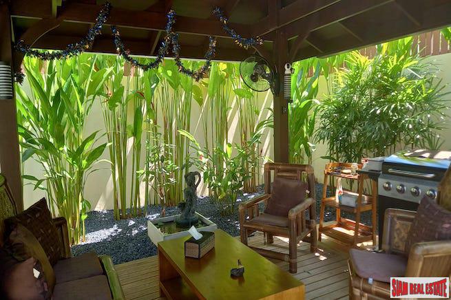 Bamboo Garden Villa | Sunny & Spacious Three Bedroom House with Private Swimming Pool for Rent in Rawai-2