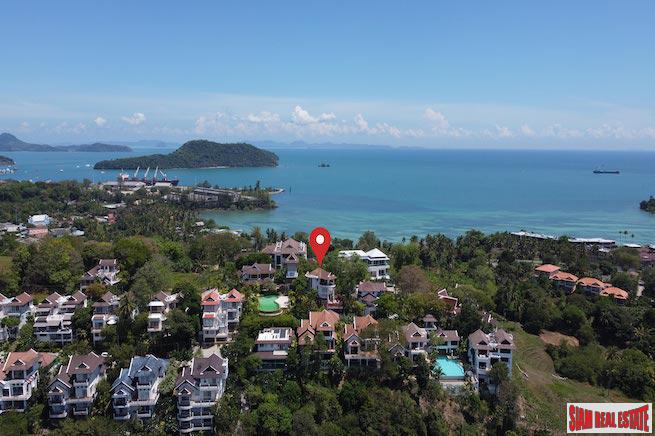 Vanich Bayfront Ville | Amazing Sea Views of Ao Yon Bay and Racha Islands from this Three Bedroom House for Sale