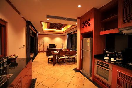 Newly Built 1 to 2 Bedroom Modern Thai Houses For Sale with Swimming Pool at Nai Harn, Phuket