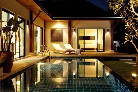 Two Villa | Brand New 2 Bedroom Pool Villa with External Jacuzzi for Long Term Rent at Layan-0