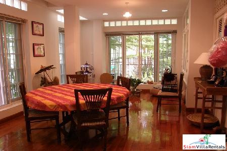 Spectacular Six Bedroom, Newly Renovated House for Rent, 500 sqm Residence at Sukhumvit 39