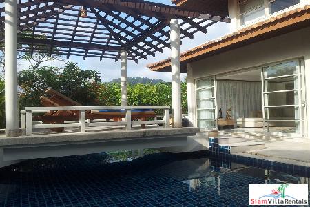Katamanda | Four Bedroom Modern Sea-View Pool Villa for Long Term Rent at Kata