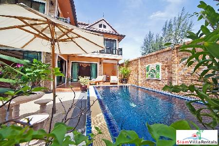 Private Pool Villa with Waterfall for Rent Near Bang Tao Beach-1