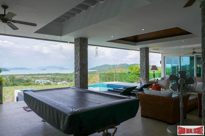 Sea View Five Bedroom Pool Villa with Many Extras for Sale in Pa Klok